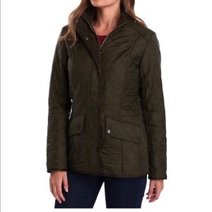 Barbour Dark Olive Polarquilt Jacket